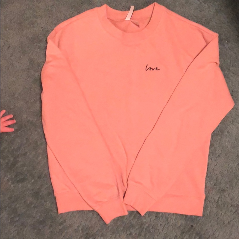 “Love” crew neck